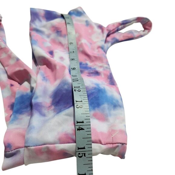 Vikini Top For Women Size Large Tie Dye Color One Shoulder - Picture 9 of 9
